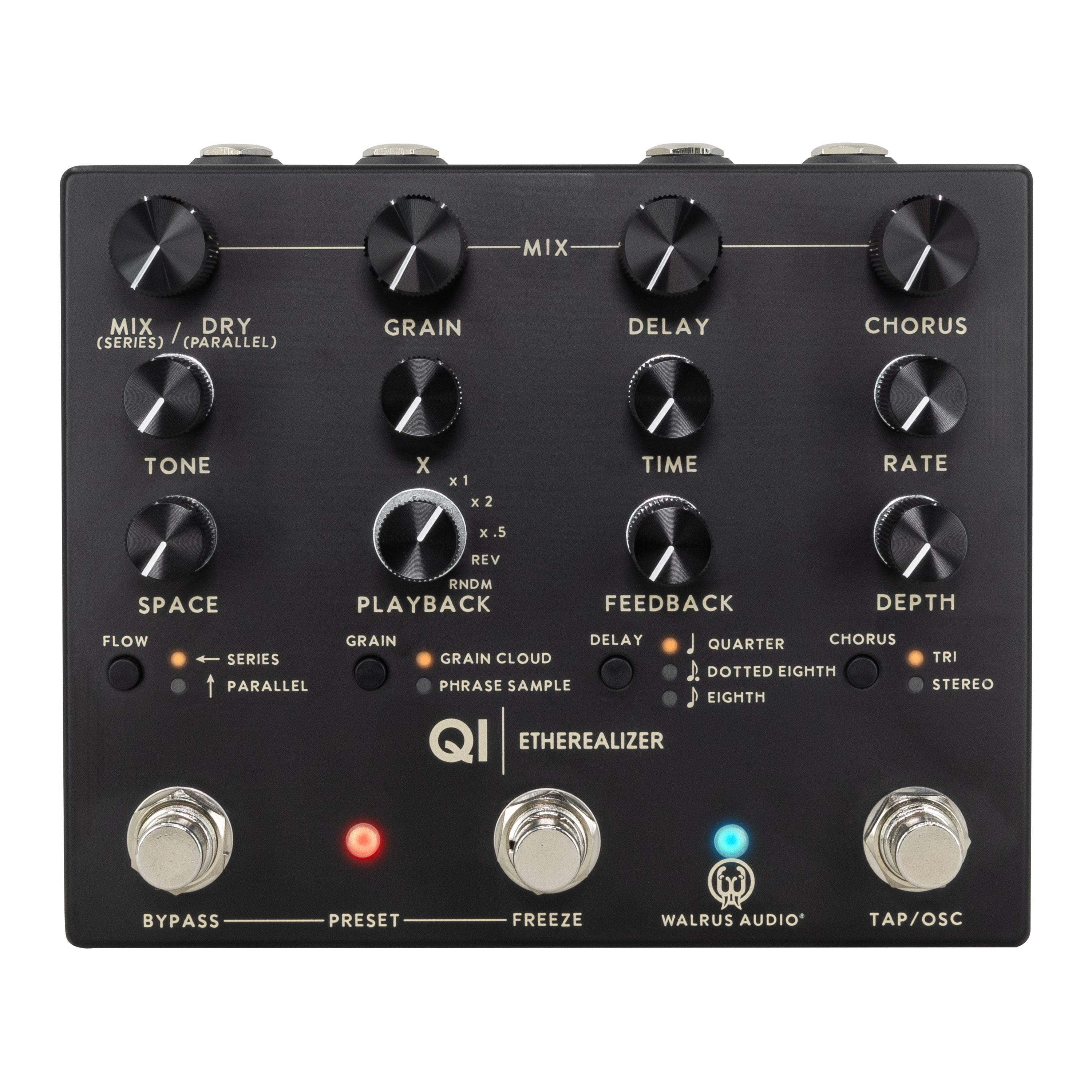 Walrus Audio Qi Etherealizer Yvette Young Signature Pedal in Black